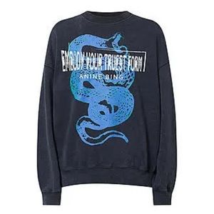 ANINE BING Jaci Viper Sweatshirt